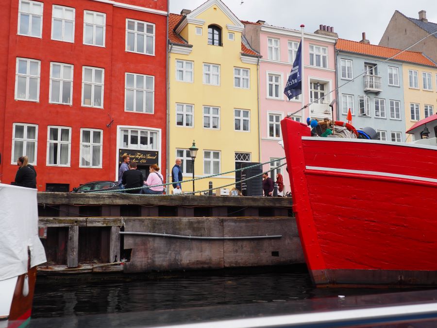 πολύχρωμα σπίτια στο Nyhaven
