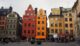 Τα διάσημα χρωματιστά σπίτια στην πλατεία της Gamla Stan στην Στοκχόλμη