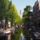 Θέα στα κανάλια του Άμστερνταμ